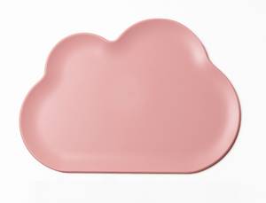 Vide poches Cloud tray Rose foncé - Matière plastique - 26 x 1 x 18 cm