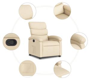 Fauteuil inclinable 3032262-2 Crème