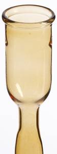 Kerzenhalter Trent Gelb - Glas - 9 x 33 x 9 cm