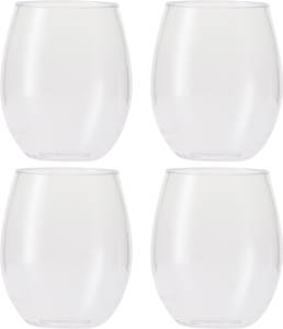 Wasserglas Tik Tucker 4er Set Kunststoff - 2 x 10 x 7 cm