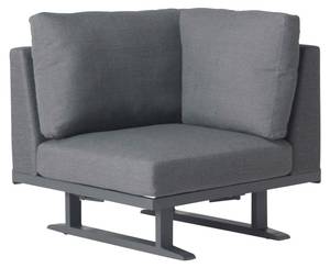 5-Sitzer-Sofa Bayside Grau - Metall - 174 x 75 x 373 cm