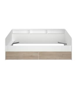 Bettrahmen PAULETTE Beige - Holzwerkstoff - 36 x 103 x 255 cm