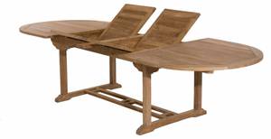 Teakholz Garten Tacle 10/12 Personen Braun - Massivholz - Holzart/Dekor - 120 x 75 x 200 cm