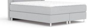 Boxspringbett Laguno Hellgrau - Breite: 200 cm