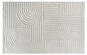 Tapis de salon ASSINIE Blanc - Textile - 160 x 1 x 230 cm