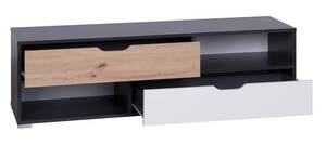 TV-Schrank WILIA Graphit - Eiche Hell