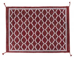 Toronto moderner Teppich Rot - Textil - 180 x 1 x 120 cm