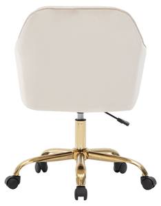 Drehstuhl VELVWings360° Ⅰ Beige - Gold