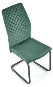 Chaise K444 Vert - Textile - 44 x 97 x 54 cm