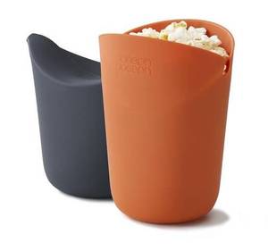 2er Set Popcorn M-Küchengeräte Orange - Kunststoff - 10 x 15 x 10 cm