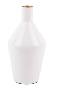 Vase Ivy Bottle Cone Blanc