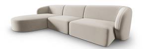 modulares Ecksofa SHANE 4 Sitzplätze Beige