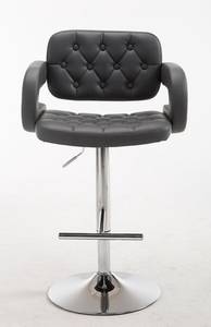 Barhocker Dublin Grau - Silber