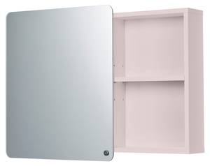 COLOR BATH Großer Badspiegelschrank Rosé