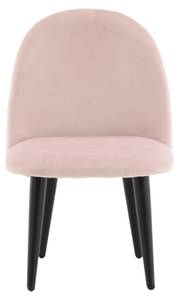 Chaise enfant VELVET KC 1NOS Rosé