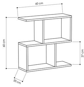 Table basse Dpersend Blanc crème