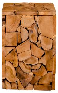 Moses Hocker Braun - Massivholz - 29 x 46 x 30 cm