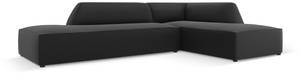 modulares Ecksofa RUBY 4 Sitzplätze Schwarz