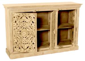 Sideboard LAKADEE Braun - Massivholz - Holzart/Dekor - 140 x 90 x 40 cm