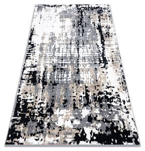 Tapis Poli 8820a Abstraction Gris Grau - Kunststoff - Textil - 160 x 1 x 220 cm