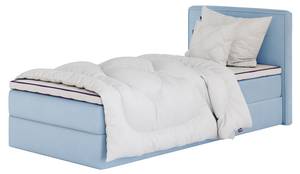 Boxspringbett MITTO CONTI Blau - Breite: 120 cm - H4