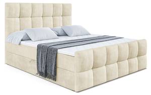 Boxspringbett RICAR-Z Beige - Breite: 140 cm - H4