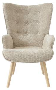 Fauteuil SAM Beige - Textile - 75 x 95 x 67 cm