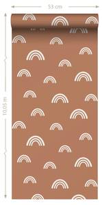 papier peint arcs en ciel 7380 Orange