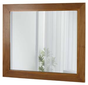 Teak-Wandspiegel M75 Braun - Glas - Holzart/Dekor - Holz teilmassiv - 80 x 71 x 3 cm