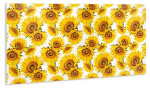 Selbstklebendes Wandpaneel Blumen 100 x 50 x 50 cm