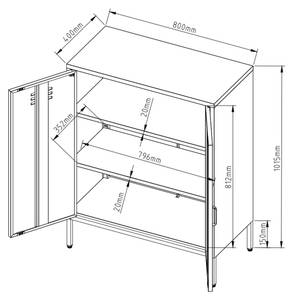 Büroschrank Pyhäranta Weiß