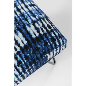 Banc Desna Bleu - Textile - 80 x 45 x 30 cm