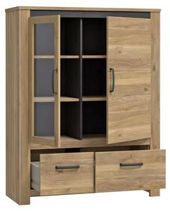 Wohnwand Cayden 20 (2-teilig) Braun - Holzwerkstoff - 275 x 144 x 42 cm