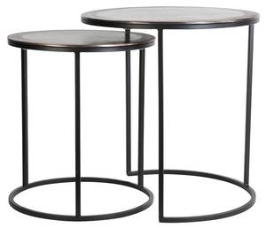 Table d'appoint TALCA lot de 2 Bronze - 50 x 52 x 50 cm