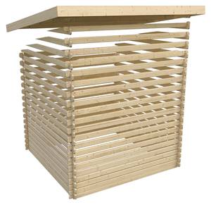 Gartenhaus BENSTRUP 3 Braun - Massivholz - 297 x 217 x 237 cm