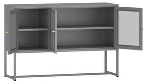 Buffet Sund Gris - Métal - 120 x 80 x 40 cm