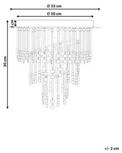 Lampe suspension ESMELLE 35 x 30 x 35 cm