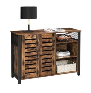 Sideboard Braun - Holzwerkstoff - 33 x 75 x 110 cm