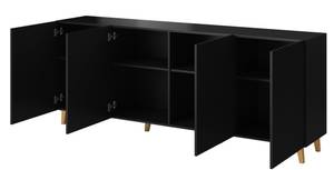 Commode PAFOS 200x40x82 Noir