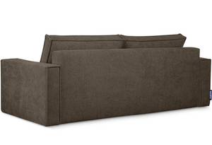 NAPI II Sofa 3 Sitzer Dunkelbraun - Breite: 228 cm