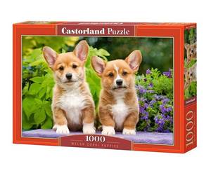 Puzzle Welsh Corgi Puppies 1000 Teile Papier - 25 x 5 x 35 cm