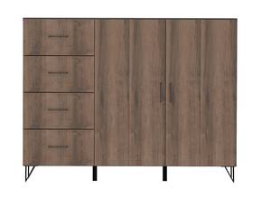 Kommode Modeo Braun - Holzwerkstoff - 150 x 116 x 41 cm