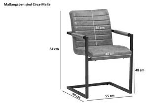 Tischgruppe NOAH Akazie Dekor - Braun - Nussbaum Dunkel Dekor - 140 x 80 cm - Schwarz