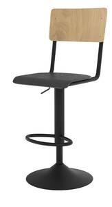 Tabouret de bar Clem (Lot de 2) Marron châtaignier