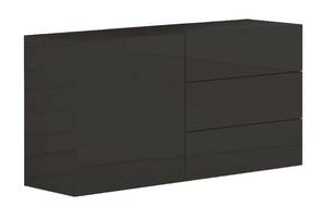 Placard Enrico Anthracite Brillant Anthracite