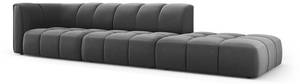 modulares Sofa SERENA 4 Sitzplätze Grau