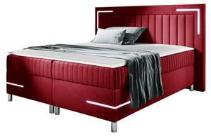 Boxspringbett Tango 3 Rot - Breite: 192 cm