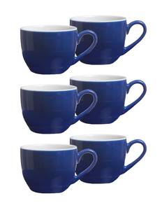 Espressotassen Doppio 6er Set Blau