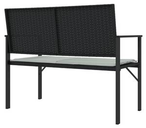 Banc de jardin 3028944-2 Noir