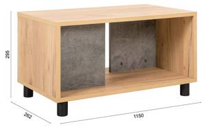 Beistelltisch 8720261890784 Braun - Holzwerkstoff - 39 x 35 x 65 cm